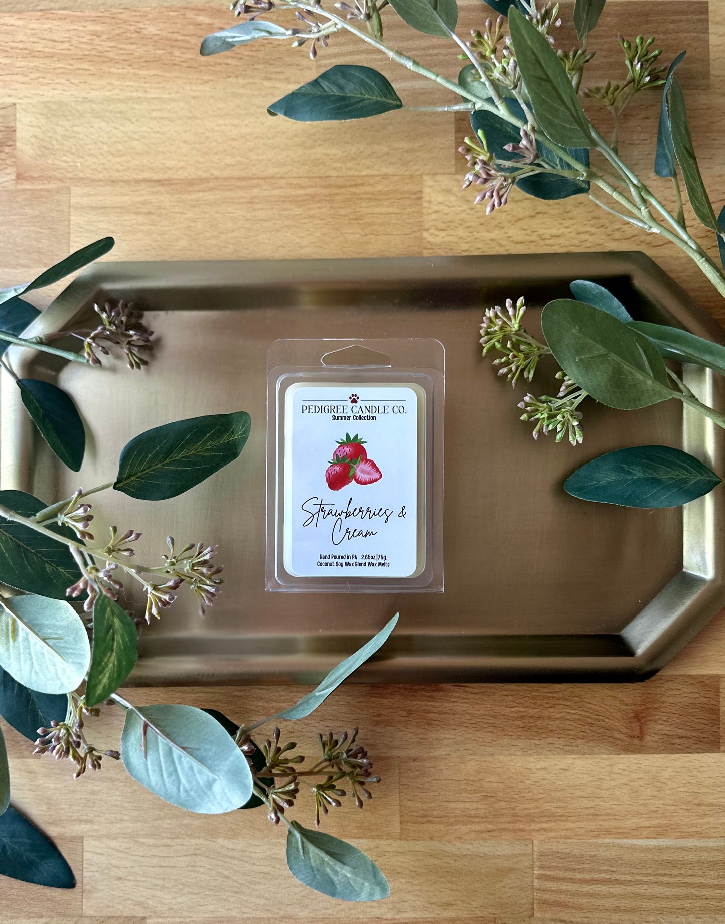 Strawberries & Cream Wax Melts