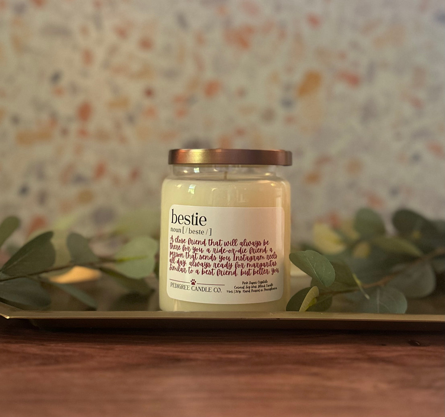 Bestie Definition Candle