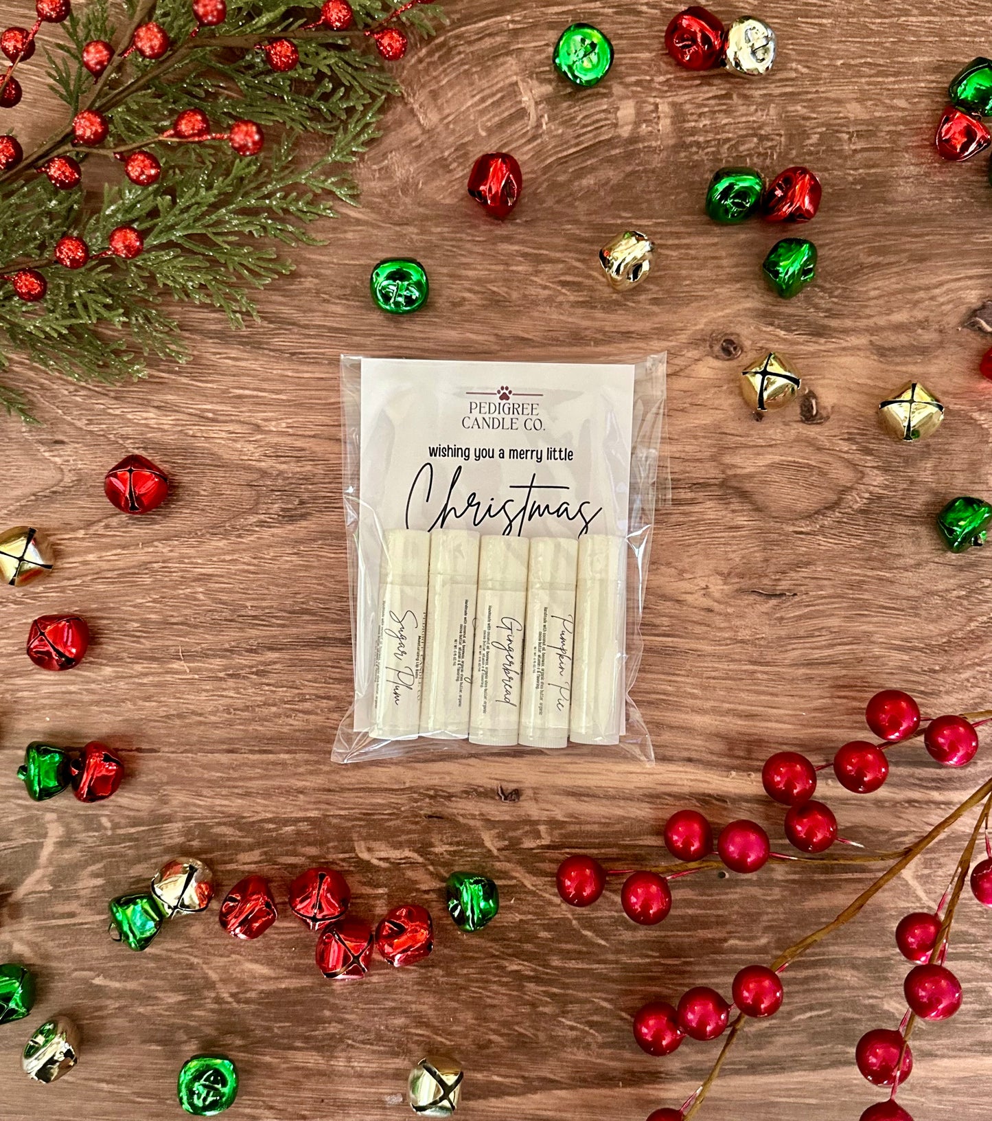 Christmas Flavors Lip Balm Gift Set