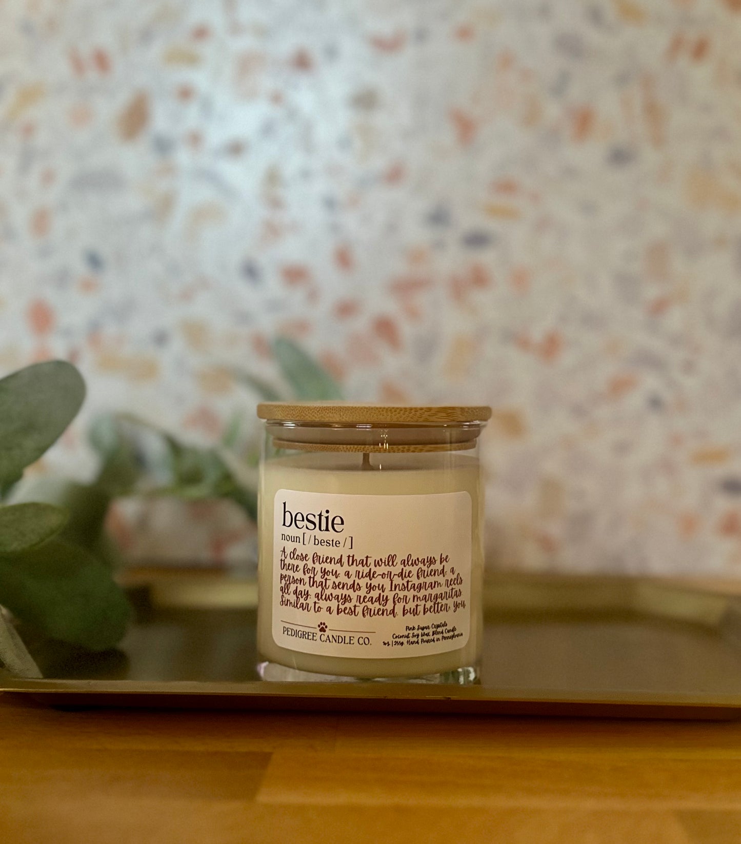 Bestie Definition Candle