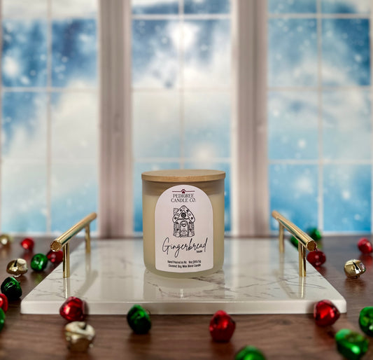 Gingerbread House Candle