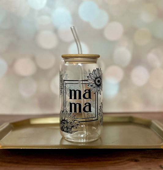 Mama Glass Tumbler