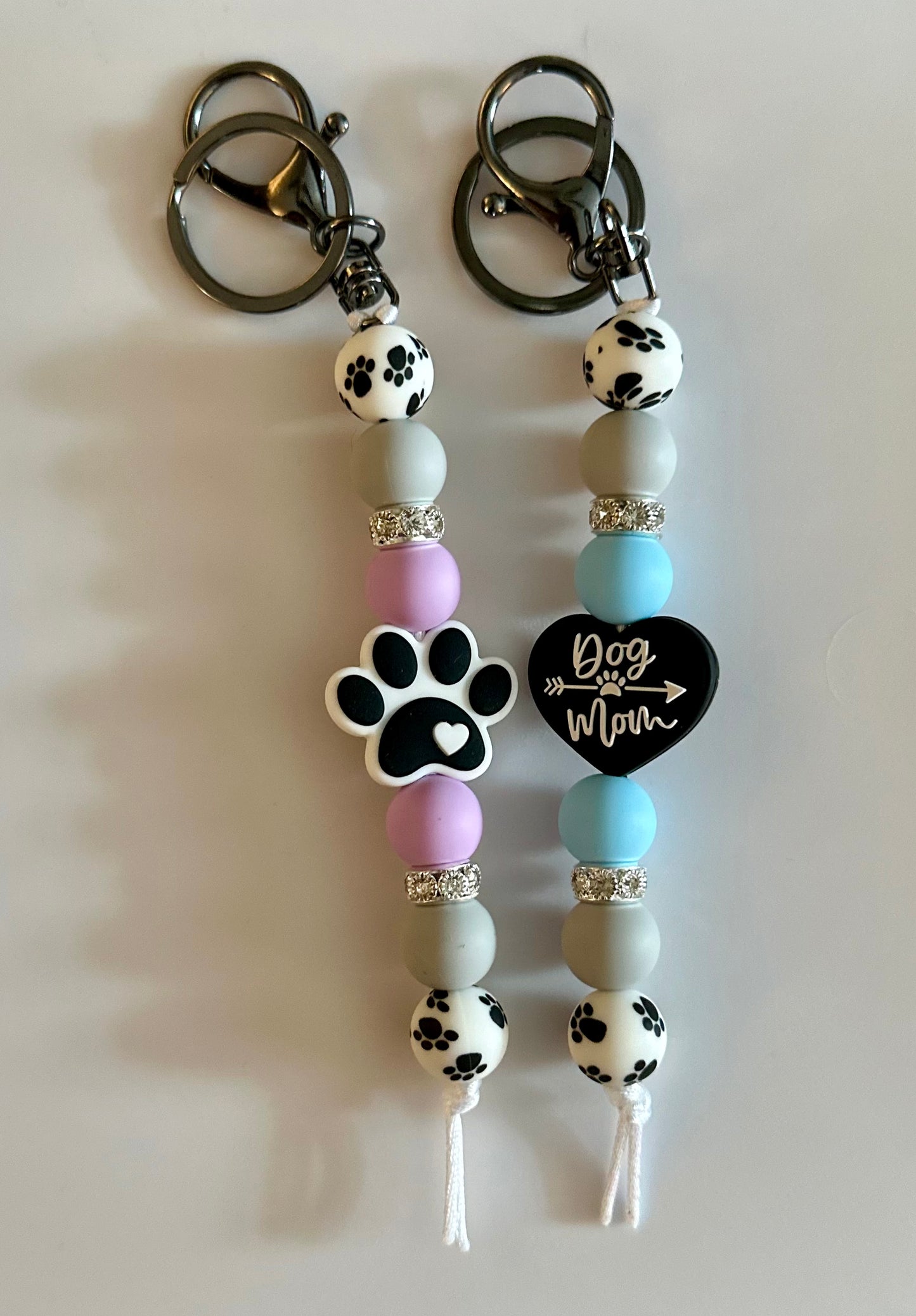 Dog Mom Keychains